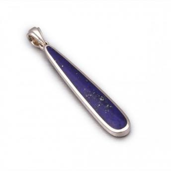 Lapis Lazuli Long Pendant