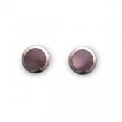 Pink Mother of Pearl Studs
